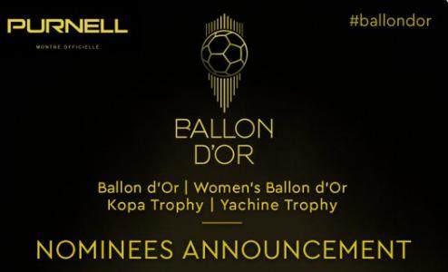 天天盈球官网-科帕奖、雅辛奖、女足金球奖候选公布：热门悉数入围